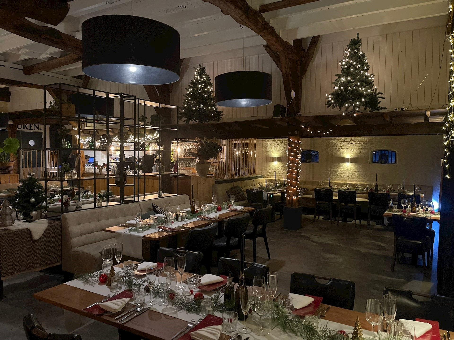 Kerst tafelstyling Bij Brodazz en Hofstede de Middelburg