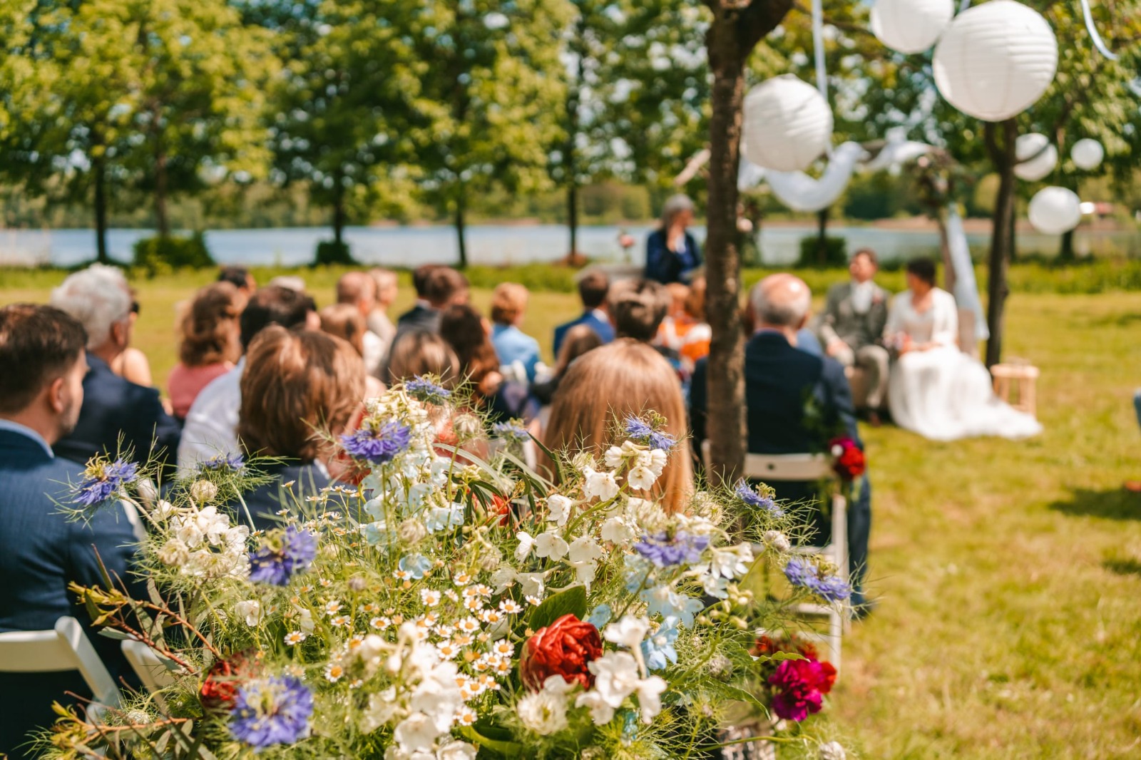Ceremonie aan het water, Hofstede de Middelburg